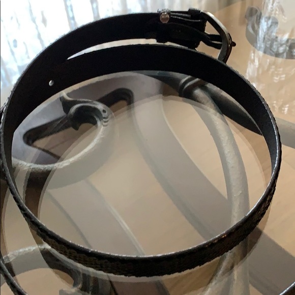 Genuine snake skin belt (women) main image 4